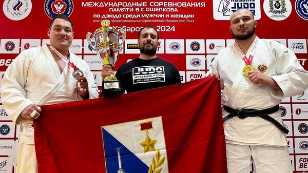 Севастопольцы завоевали золото и серебро на международном турнире дзюдо