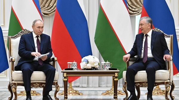 Рабочий визит президента Владимира Путина в Узбекистан.