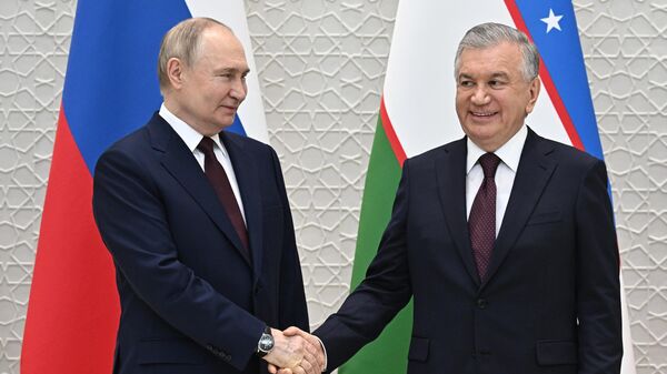 Рабочий визит президента Владимира Путина в Узбекистан. 