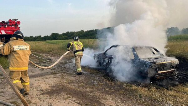 Трехлетний ребенок сгорел в автомобиле в Республике Адыгея