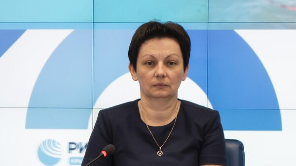 Заместитель министра образования, науки и молодежи Республики Крым Оксана Красникова