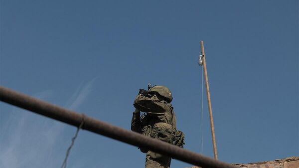 Зенитные подразделения группировки войск Центр обеспечивают воздушное прикрытие наземных сил