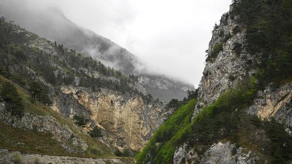 Ущелье в Северной Осетии
