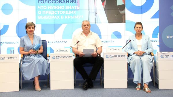 Пресс-конференция Единый день голосования: что нужно знать о предстоящих выборах в Крыму?