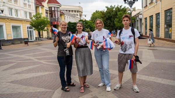 В Симферополе празднуют День России