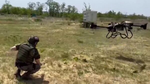 Бойцы группировки Днепр создали уникальный ударно-транспортный беспилотник Перун