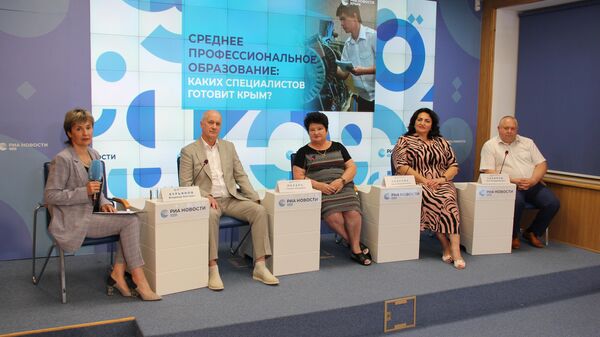 Пресс-конференция Среднее профессиональное образование: каких специалистов готовит Крым?