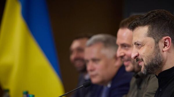 Владимир Зеленский и Андрей Ермак