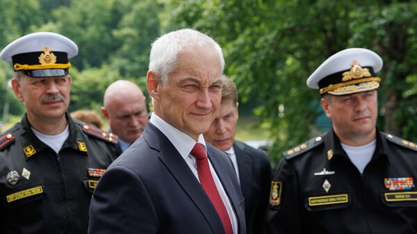 Министр обороны РФ А. Белоусов
