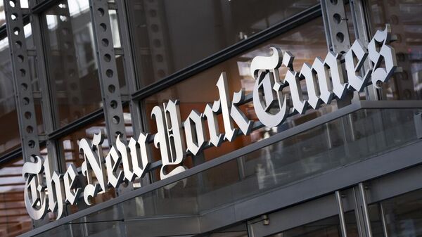 Вывеска The New York Times