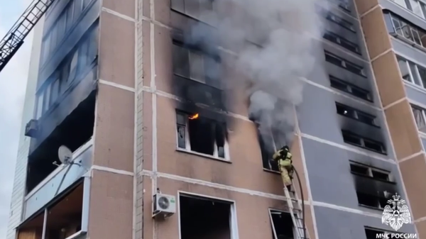 Двухлетний ребенок погиб на пожаре в многоэтажке в Ульяновске