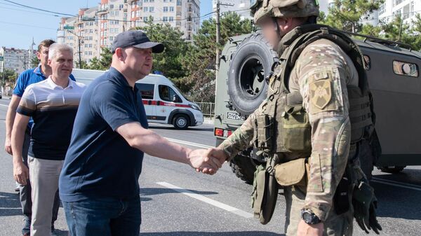 Спецслужбы работают на месте падения осколков сбитой ракеты ATACMS в Севастополе 