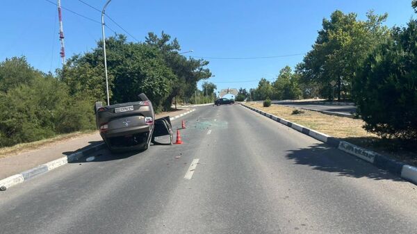 ДТП в Севастополе на улице Генерала Мельника