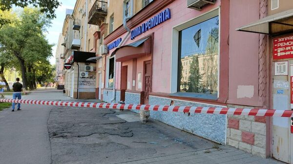 В Воронеже обломки БПЛА повредили дома и машины