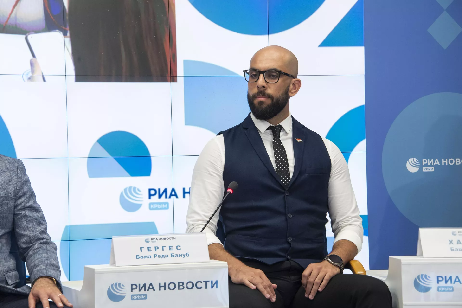 Преподаватель, Полномочный представитель ректора Южного федерального университета в странах Африки и Ближнего Востока Бола Гергес (Египет) - РИА Новости, 1920, 02.09.2024