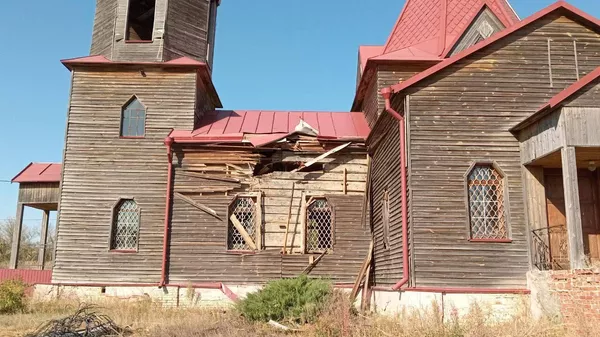 Храм и братская могила разрушены ударом ВСУ в Белгородской области