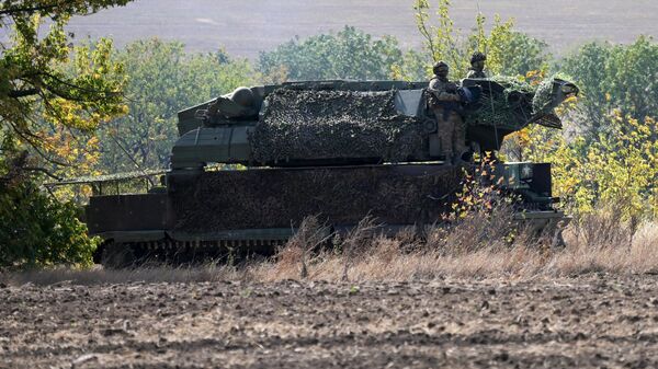 Боевое дежурство ЗРК Тор ЦВО на Авдеевском направлении в ДНР