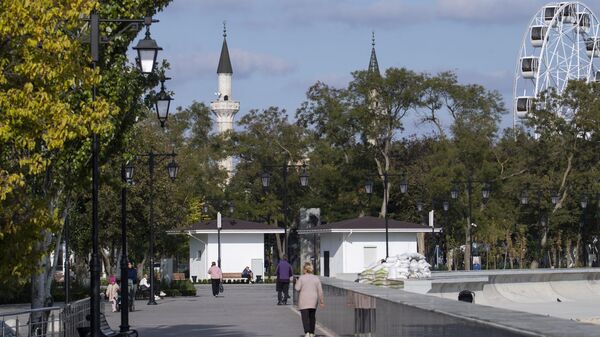 На набережной в Евпатории