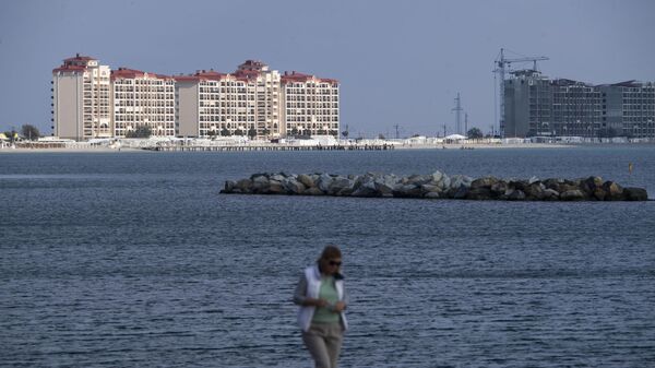 На набережной в Евпатории