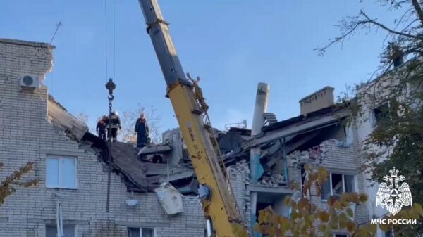 Взрыв газа в Черкесске