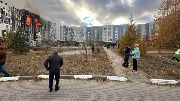 Дрон ВСУ атаковал многоквартирный дом в Белгороде