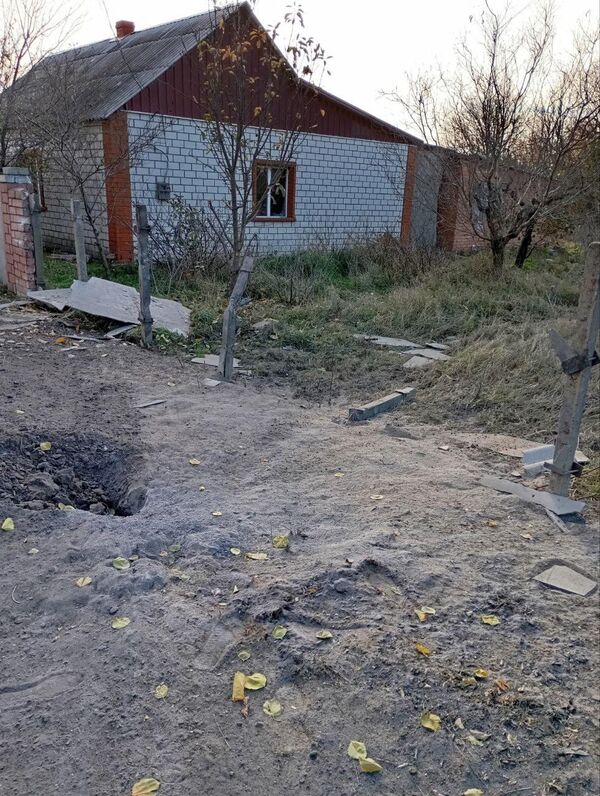 Последствия атаки ВСУ по Херсонской области Последствия атаки ВСУ по Херсонской области