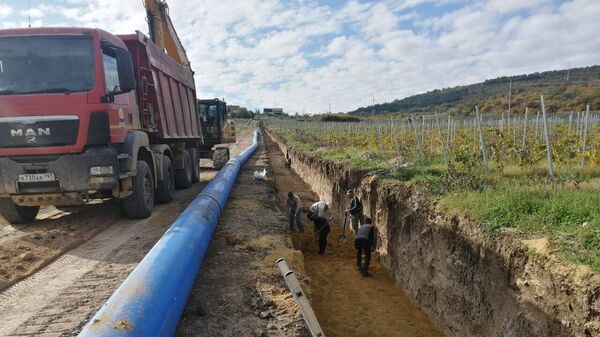 Реконструкция водовода от села Штурмовое до автомобильной развязки Ялтинское кольцо в Севастополе