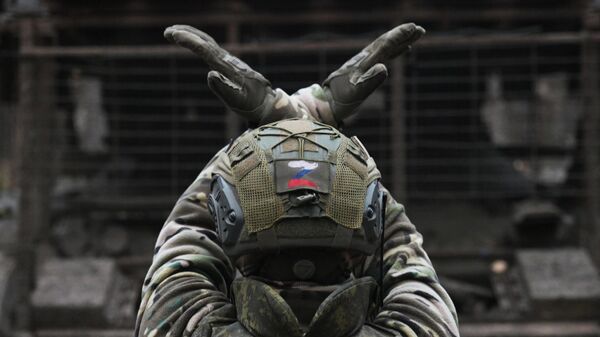 Российский военнослужащий