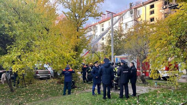 Пожар в Севастополе