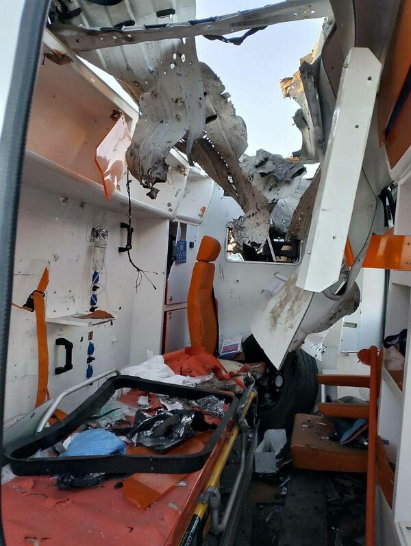 Боевики ВСУ атаковали машину скорой помощи на Херсонщине