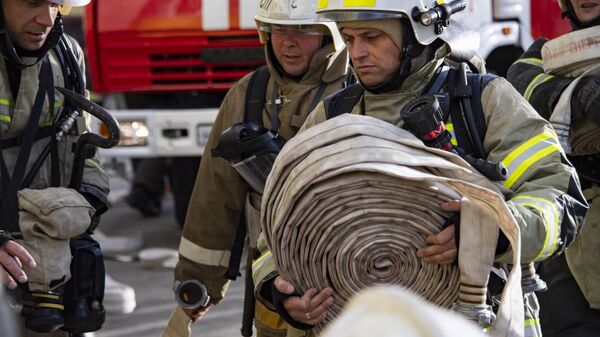 Учения спасателей МЧС в Крыму