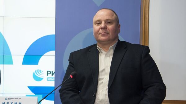 Профессор кафедры политических наук и международных отношений КФУ им. В.И. Вернадского Александр Ирхин Профессор кафедры политических наук и международных отношений КФУ им. В.И. Вернадского Александр Ирхин