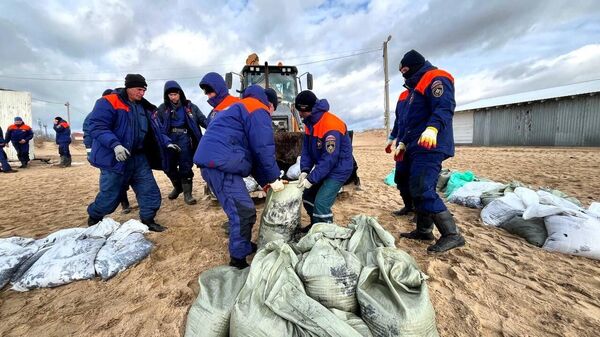 Уборка пляжей от мазута в Анапе