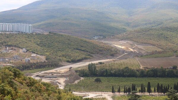 Строительство дорог в Крыму