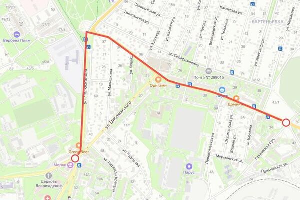 Схема ограничения движения транспорта на Северной стороне и в центре Севастополя 7 января Схема ограничения движения транспорта на Северной стороне и в центре Севастополя 7 января