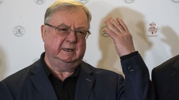 Сергей Степашин на заседании круглого стола в Ливадийском дворце, посвященном 80-летию Ялтинской конференции 1945 года