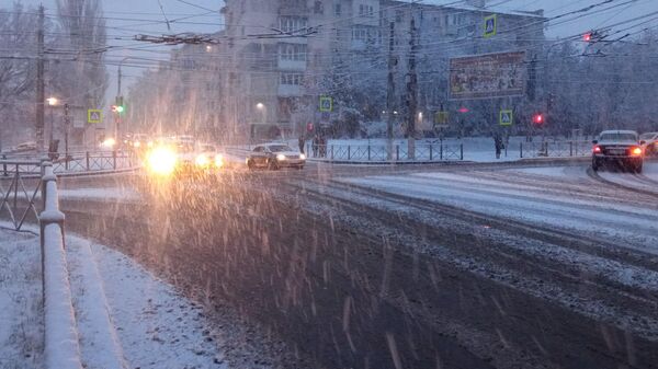 Снег в Крыму