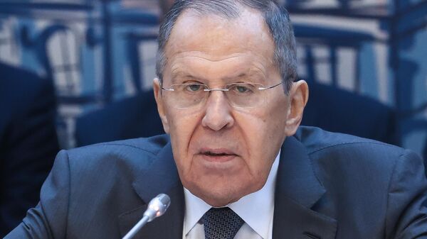 Глава МИД РФ Сергей Лавров 