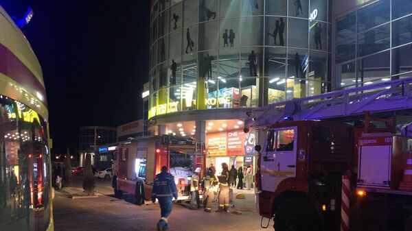 Короткое замыкание в торговом центре Sea Mall в Севастополе