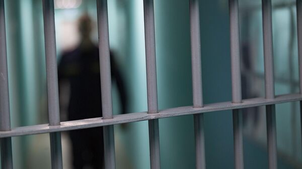 Решётка в исправительном учреждении