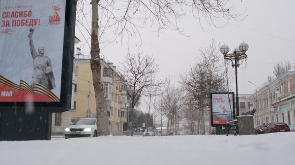 Снег в Керчи
