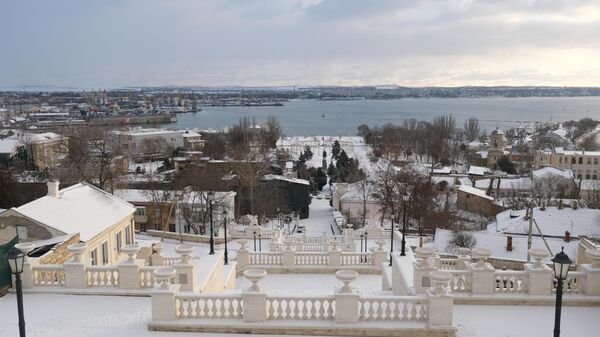 Снег в Керчи
