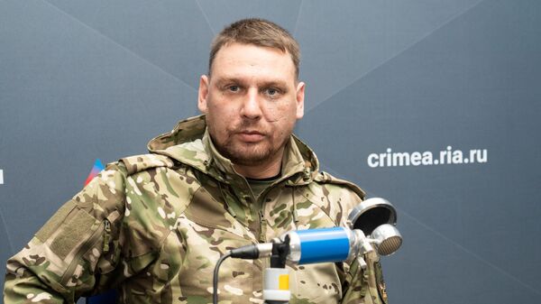 Боец добровольческого батальона Барс-3 Родина Николай