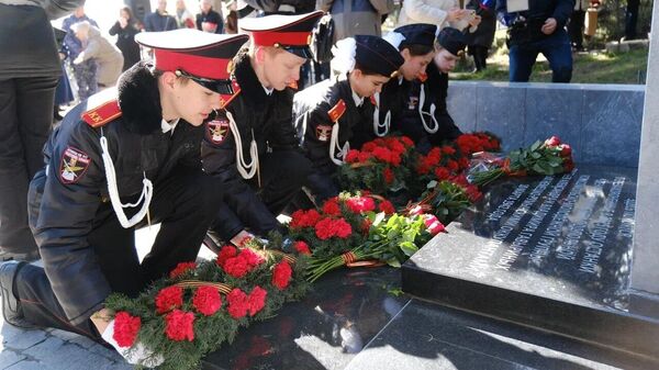 В Алупке обновили мемориал защитникам Крыма в годы Великой Отечественной войны