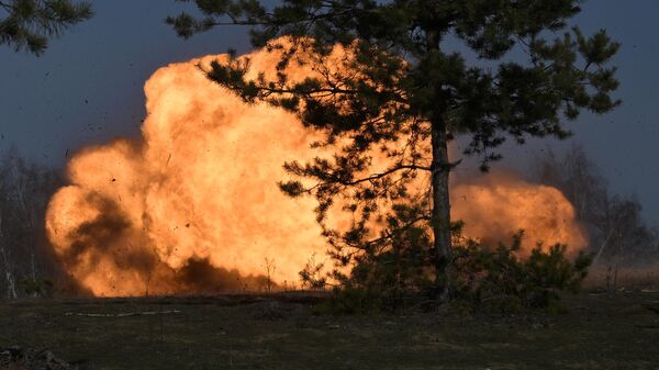 Взрыв. Архивное фото