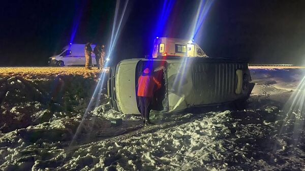ДТП с маршруткой в Усть-Лабинском районе Краснодарского края