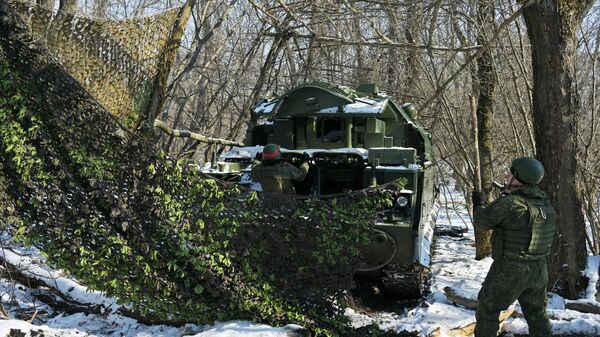 Военнослужащие Вооруженных сил России  в ДНР