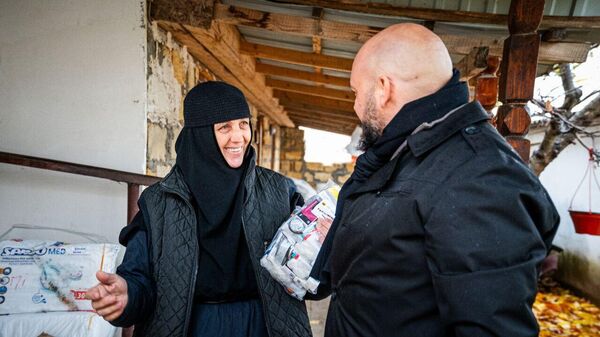 Свято-Никольский женский монастырь - единственный действующий монастырь на территории левобережья Херсонской области - принимает помощь омбудсмена и сам помогает гражданским и военным