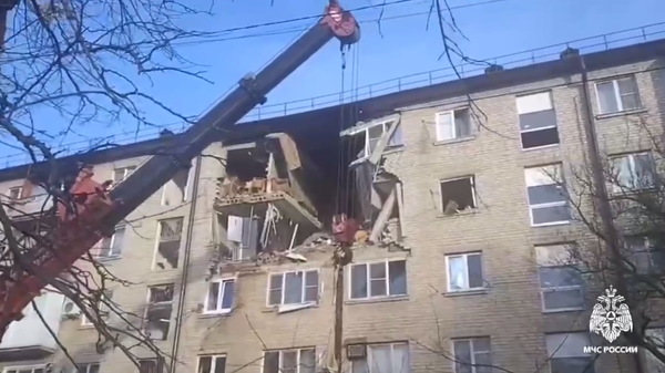 На Кубани из-за взрыва газа в многоэтажке обрушились два этажа