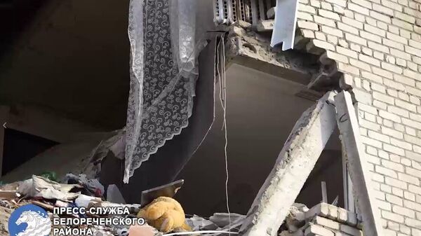 На Кубани из-за взрыва газа в многоэтажке обрушились два этажа